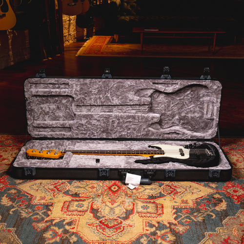 2024 Fender American Professional II Jazz Bass, Black w/OHSC - Used