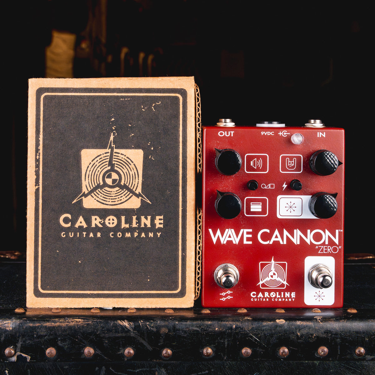 Caroline Wave Cannon Zero Distortion/Overdrive Effect Pedal w/Box - Used
