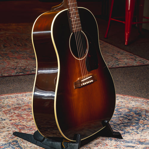 2015 Gibson J-45 Vintage Acoustic Guitar, Vintage Sunburst VOS w/ OHSC - Used
