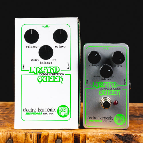Electro Harmonix Lizard Queen Octave Fuzz Effect Pedal w/ Box - Used
