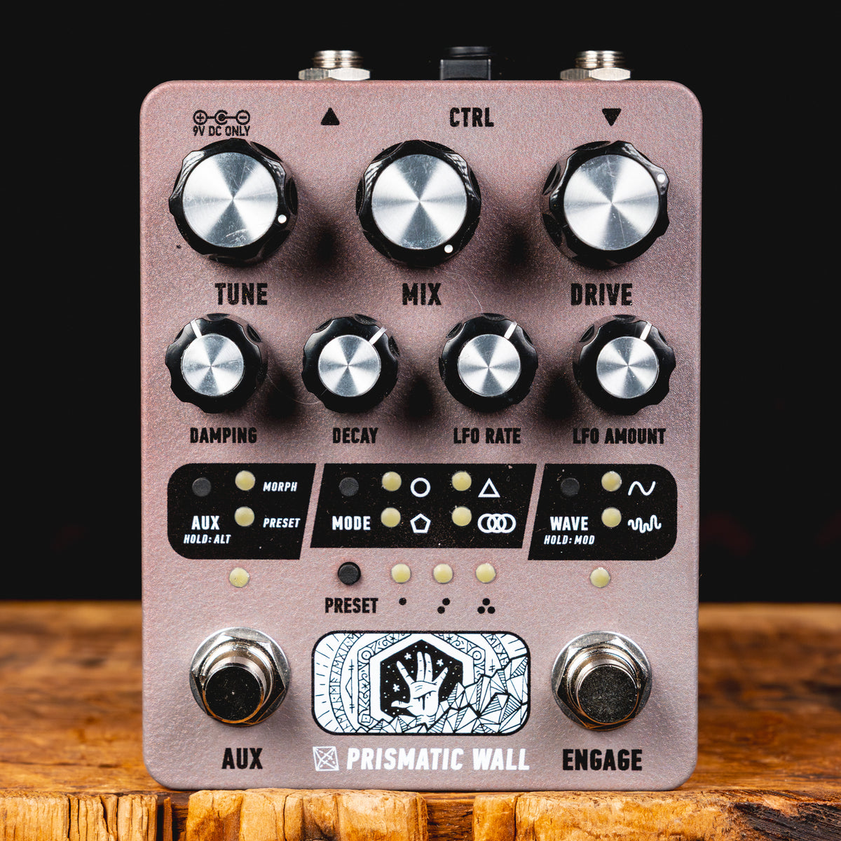 Electronic Audio Experiments Prismatic Wall V2 Sympathetic String Resonator Effect Pedal w/ Box - Used