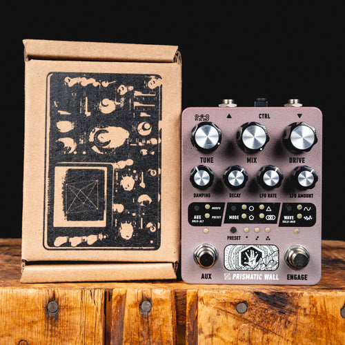 Electronic Audio Experiments Prismatic Wall V2 Sympathetic String Resonator Effect Pedal w/ Box - Used