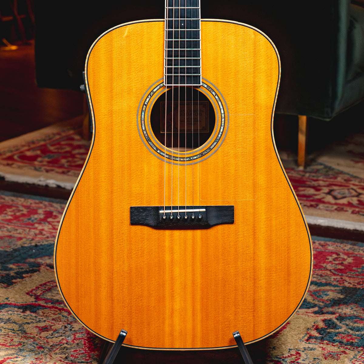 2000 Larrivee D-09 Rosewood Acoustic Guitar, Natural w/HSC - Used