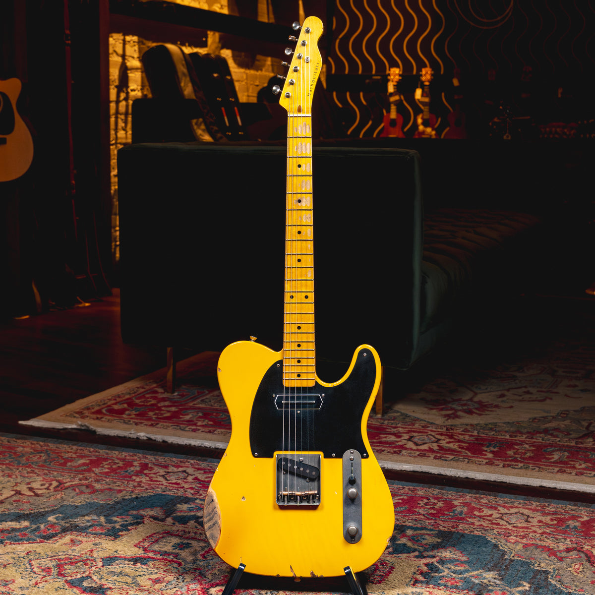 2025 Nash Guitars T-52 Electric Guitar, Butterscotch w/OHSC - Used