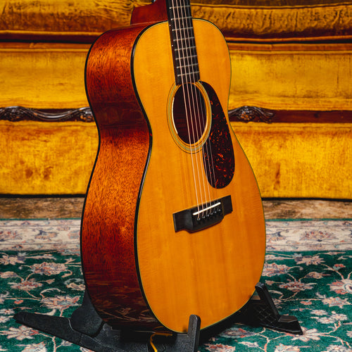 2018 Martin 0-18 Standard Acoustic-Electric Guitar, Natural w/ OHSC - Used