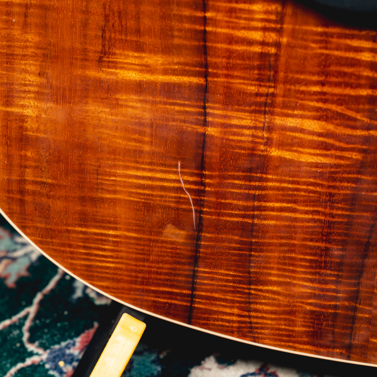 2022 Godin A6 Ultra Koa Acoustic-Electric Guitar, Natural w/ Hard Case and Bag - Used