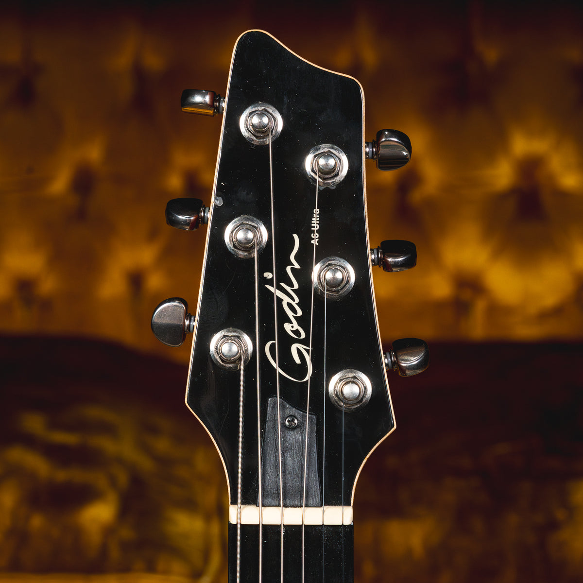 2022 Godin A6 Ultra Koa Acoustic-Electric Guitar, Natural w/ Hard Case and Bag - Used