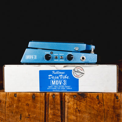 Fulltone Custom Shop Deja Vibe MDV-3 V2 Chrous/Vibrato Effect Pedal w/ Box & PSU - Used