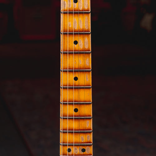 2023 Fender Custom Shop '52 Telecaster Heavy Relic Electric Guitar, Aged Nocaster Blonde - Used