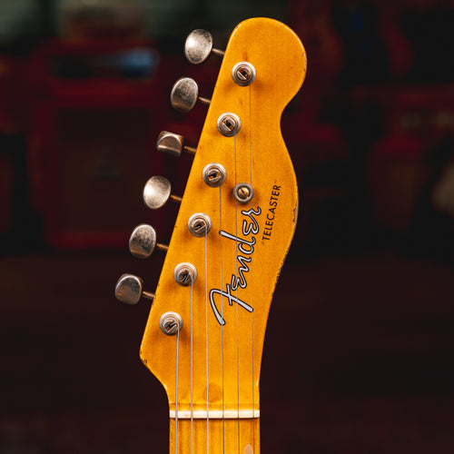 2023 Fender Custom Shop '52 Telecaster Heavy Relic Electric Guitar, Aged Nocaster Blonde - Used