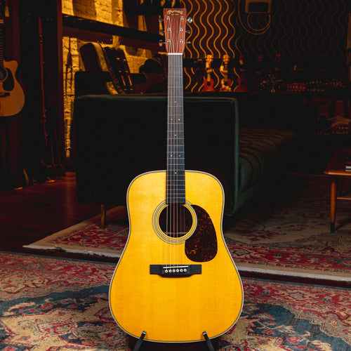 2025 Martin Billy Strings D-28 Acoustic Guitar, Natural w/OHSC - Used