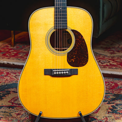 2025 Martin Billy Strings D-28 Acoustic Guitar, Natural w/OHSC - Used