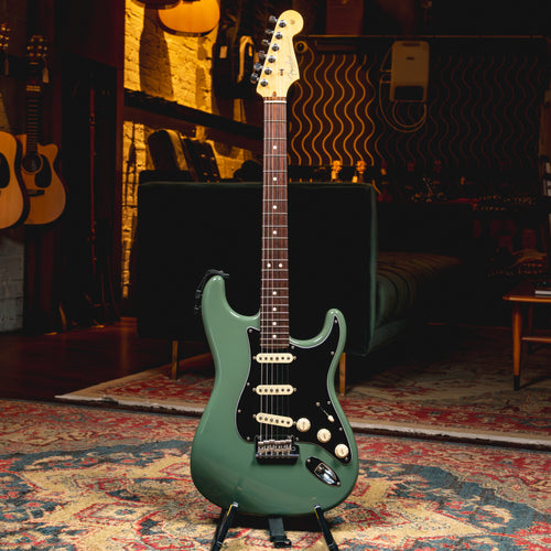 2017 Fender American Professional Stratocaster Electric Guitar, Antique Olive - Used