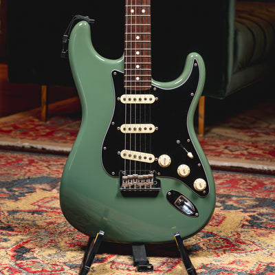 2017 Fender American Professional Stratocaster Electric Guitar, Antique Olive - Used