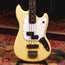 2025 Fender Player II Mustang Bass PJ, Hialeah Yellow w/Gig Bag - Used