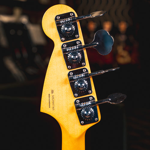2025 Fender Player II Mustang Bass PJ, Hialeah Yellow w/Gig Bag - Used