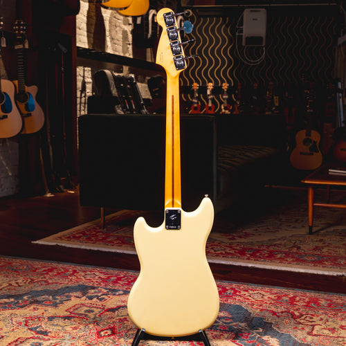 2025 Fender Player II Mustang Bass PJ, Hialeah Yellow w/Gig Bag - Used