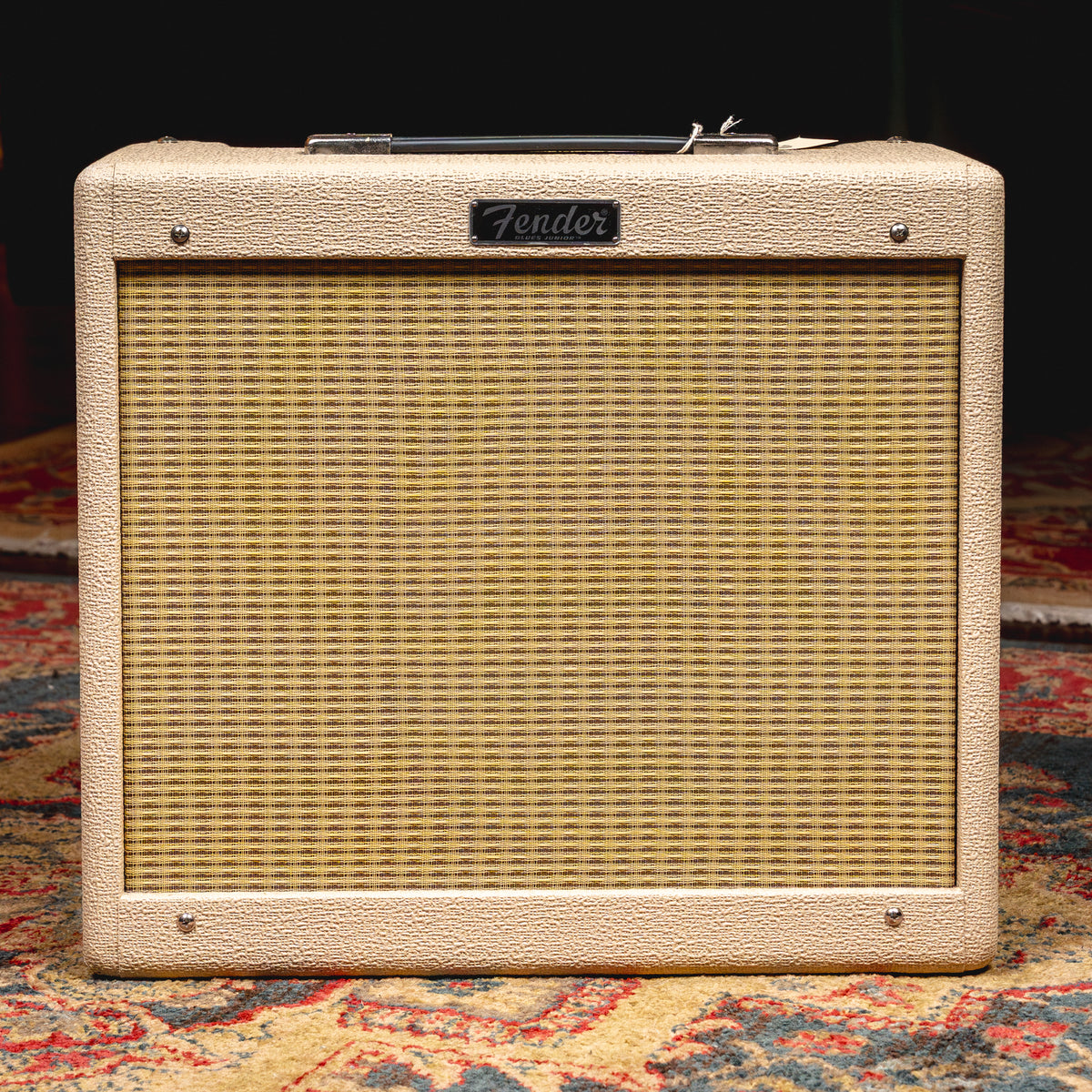 Fender FSR Blues Junior IV 15W 1x12 Tube Combo Amplifier, Blonde Nubtex - Used