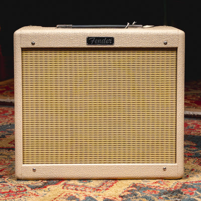 Fender FSR Blues Junior IV 15W 1x12 Tube Combo Amplifier, Blonde Nubtex - Used