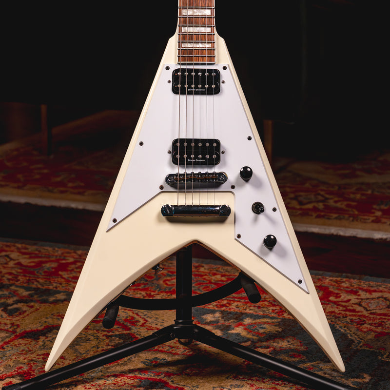 2018 Jackson X Series Scott Ian Signature King V, White w/HSC - Used