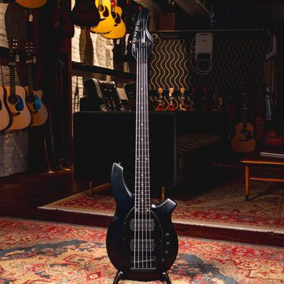 2025 Music Man Bongo 5 String HH Bass, Stealth w/Gig Bag - Used