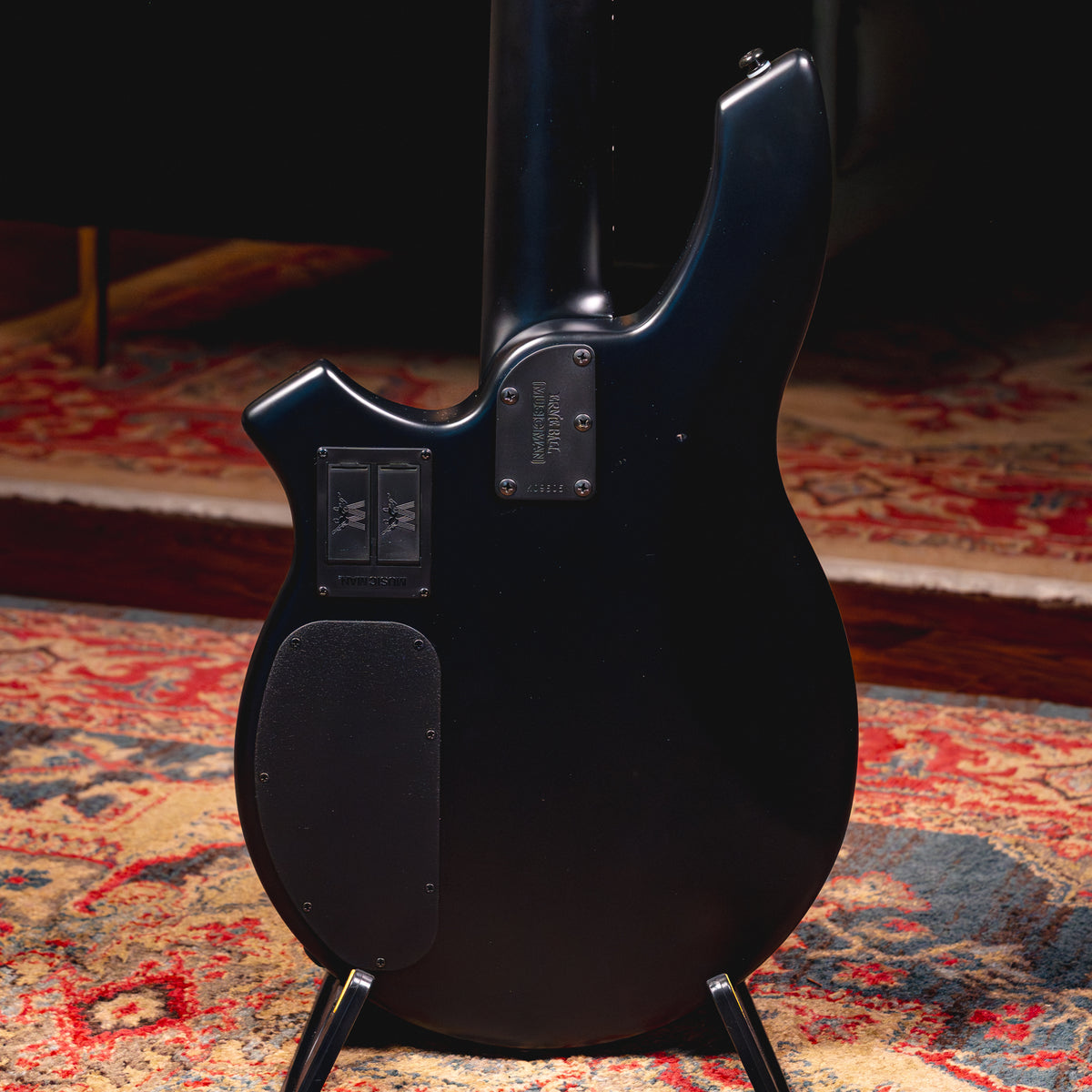 2025 Music Man Bongo 5 String HH Bass, Stealth w/Gig Bag - Used