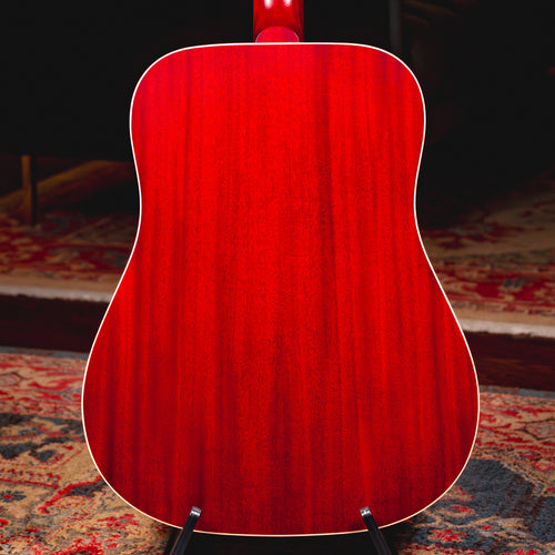 2025 Gibson Hummingbird Special Acoustic Guitar, Satin Vintage Cherry Sunburst w/OHSC - Used