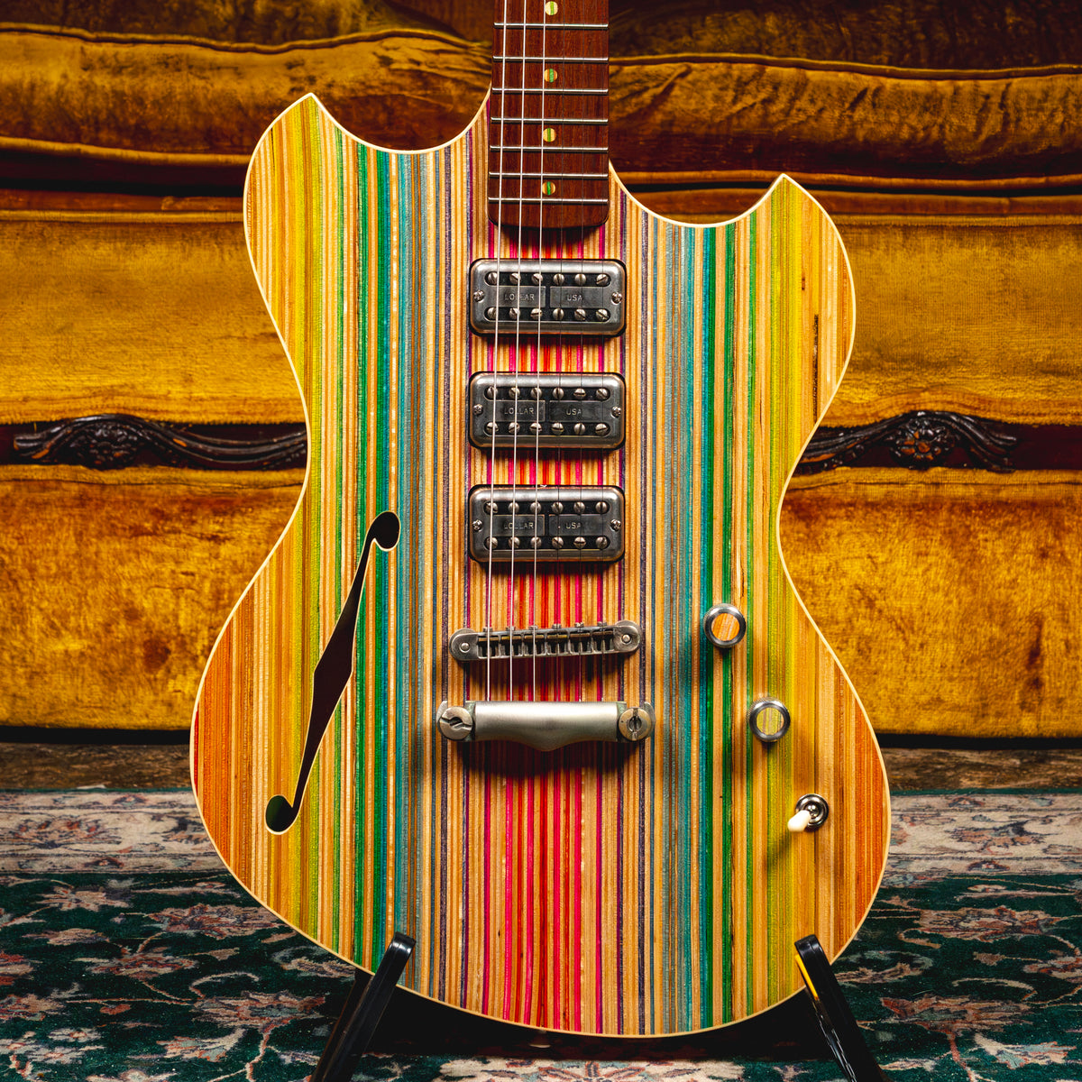 2020 Prisma Mattsonia Semi-Hollow Custom Electric Guitar w/ Gig Bag - Used