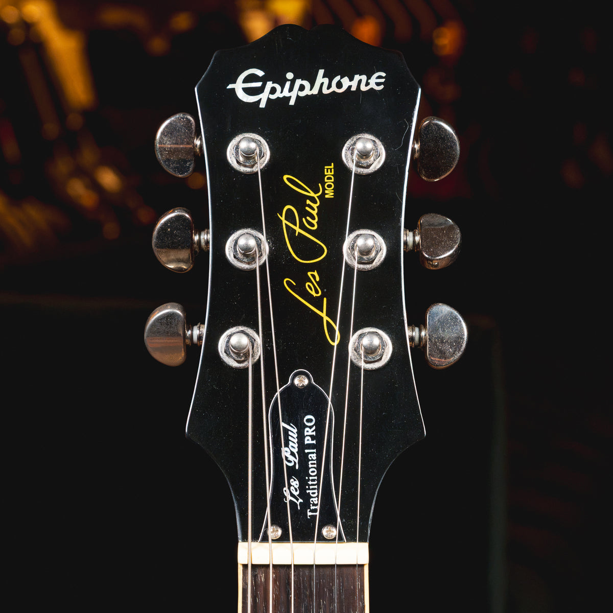 2014 Epiphone Les Paul Traditional Pro Electric Guitar, Metallic Gold w/ Gig Bag - Used