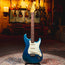 2010 Fender American Vintage Thin Skin '61 Stratocaster Electric Guitar, Lake Placid Blue - Used