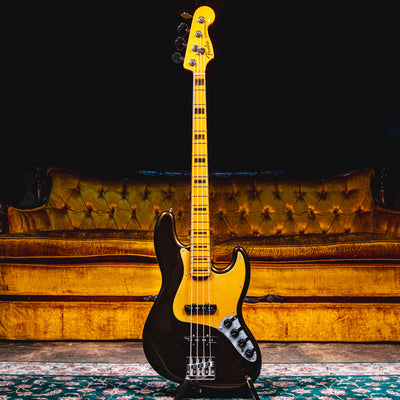 2023 Fender American Ultra Jazz Bass, Texas Tea w/ OHSC - Used