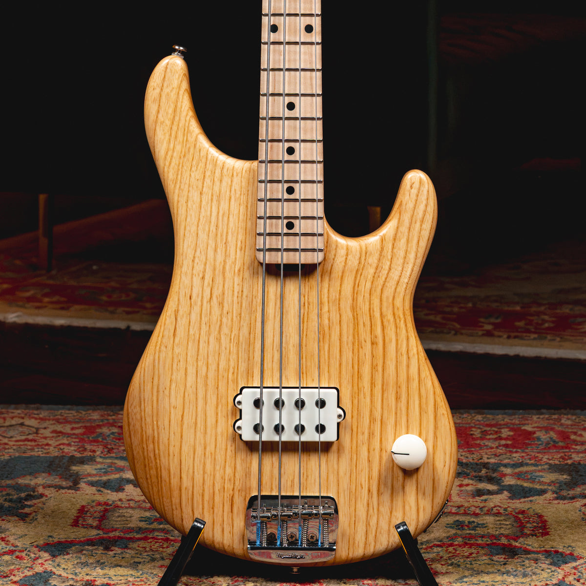 2026 Music Man Joe Dart Signature Bass Guitar, Velvet Natural w/ OHSC - Used