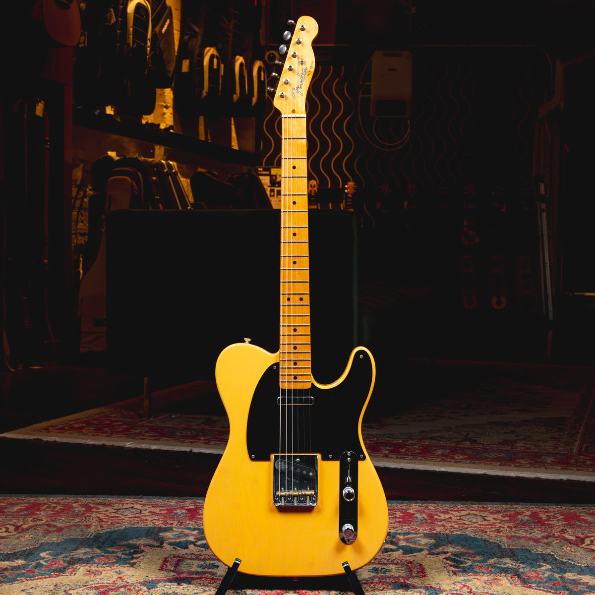 2010 Fender Classic Baja Telecaster Electric Guitar, Butterscotch - Used