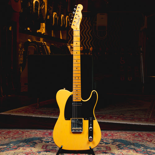 2010 Fender Classic Baja Telecaster Electric Guitar, Butterscotch - Used