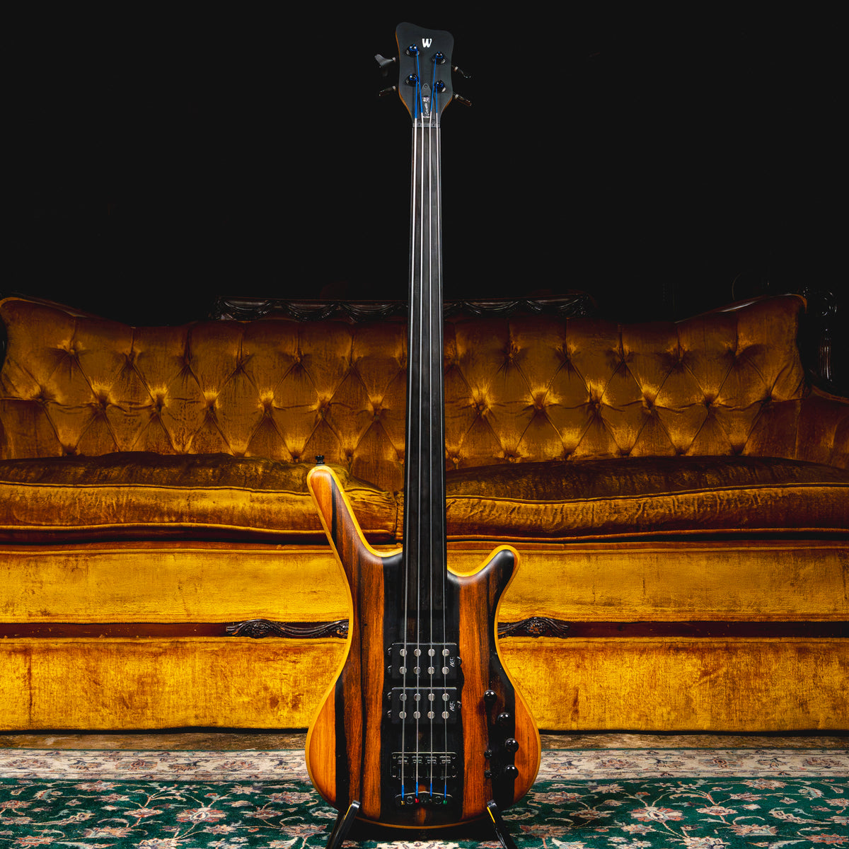 2023 Warwick Team Built Corvette 4-String Fretless Electric Bass Guitar w/ OGB - Used