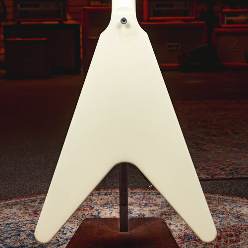 2024 Gibson '70s Flying V Electric Guitar, Classic White w/ OHSC - Used