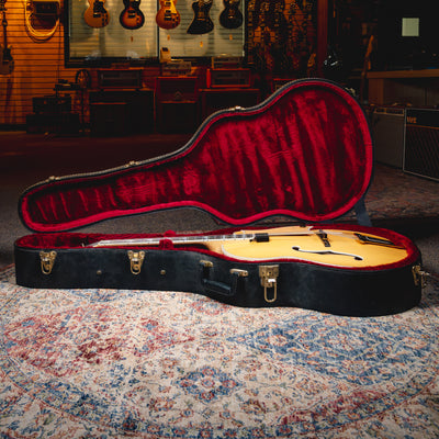 1993 Heritage Golden Eagle Hollowbody Electric Guitar, Natural w/ OHSC - Used