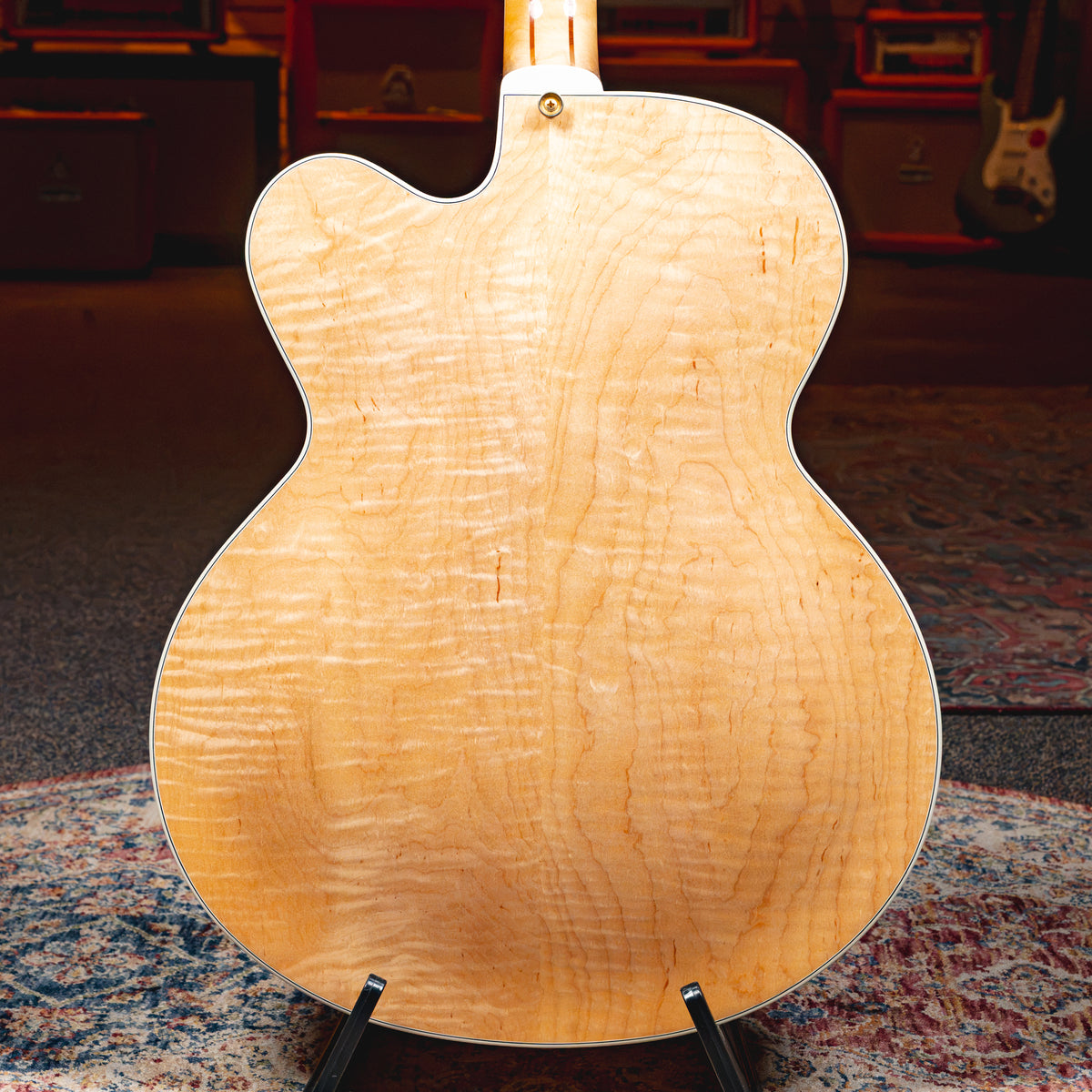 1993 Heritage Golden Eagle Hollowbody Electric Guitar, Natural w/ OHSC - Used