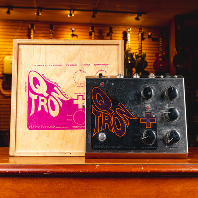 2002 Electro-Harmonix Q-Tron+ Envelope Filter Effect Pedal w/ Wood Box - Used