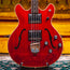 2017 Guild Starfire II Semi-Hollow Bass Guitar, Cherry w/ HSC - Used