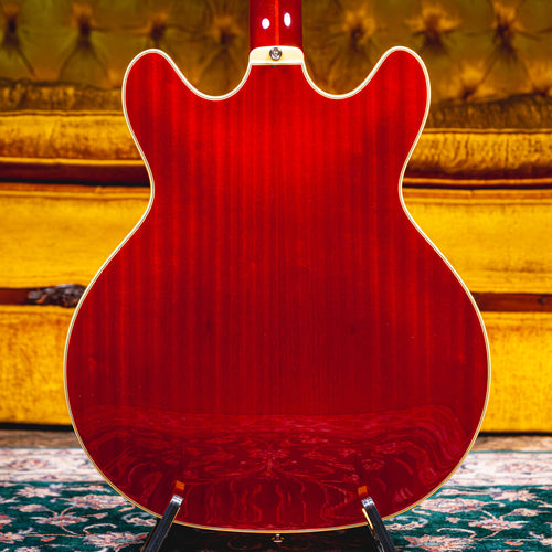 2017 Guild Starfire II Semi-Hollow Bass Guitar, Cherry w/ HSC - Used