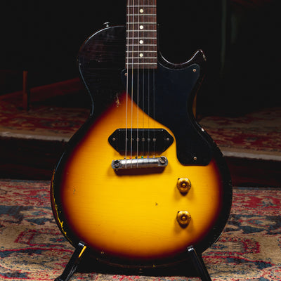 2025 Gibson Custom Shop '57 Les Paul Junior Electric Guitar, Heavy Aged VSB w/ OHSC - Used