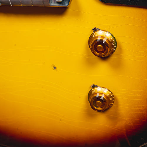 2025 Gibson Custom Shop '57 Les Paul Junior Electric Guitar, Heavy Aged VSB w/ OHSC - Used