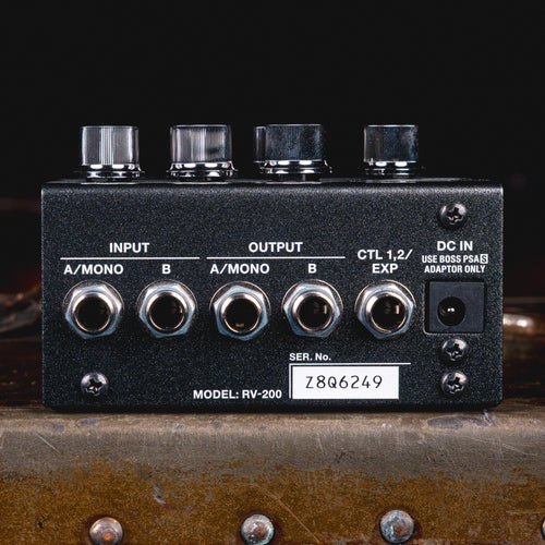 Boss RV-200 Reverb Effect Pedal w/ Box - Used