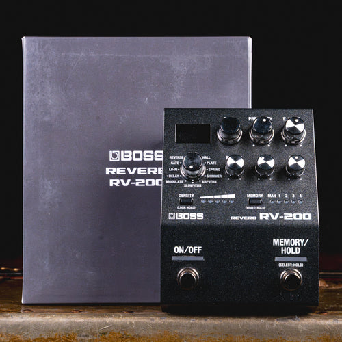 Boss RV-200 Reverb Effect Pedal w/ Box - Used