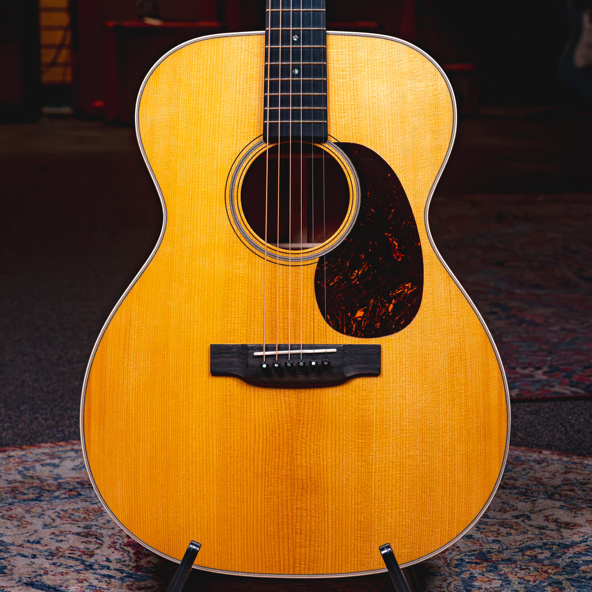 2025 Martin Custom Shop 000-18 Acoustic Guitar, VTS Spruce Top, Natural w/ OHSC - Used