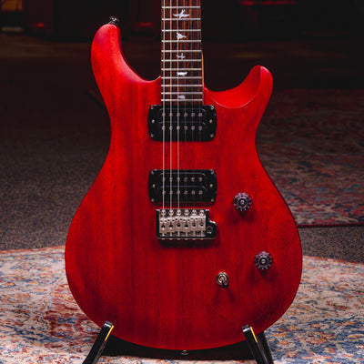 2026 PRS SE CE 24 Standard Satin Electric Guitar, Vintage Cherry - Used