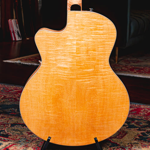 2010s Godin 5th Avenue Jazz Hollow Body Electric Guitar, Natural w/ Soft Case - Used