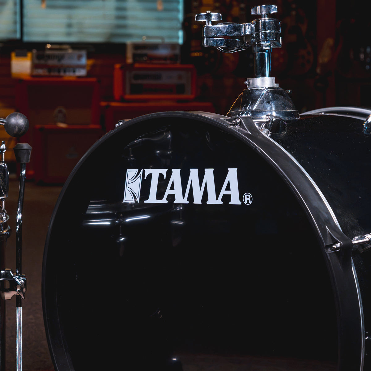 Tama Imperialstar 5-Piece Drum Kit, Black w/ Hardware & Cymbals - Used