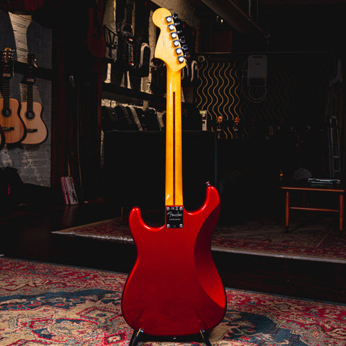 2018 Fender LTD Jaguar Stratocaster Electric Guitar, Candy Apple Red w/ HSC - Used